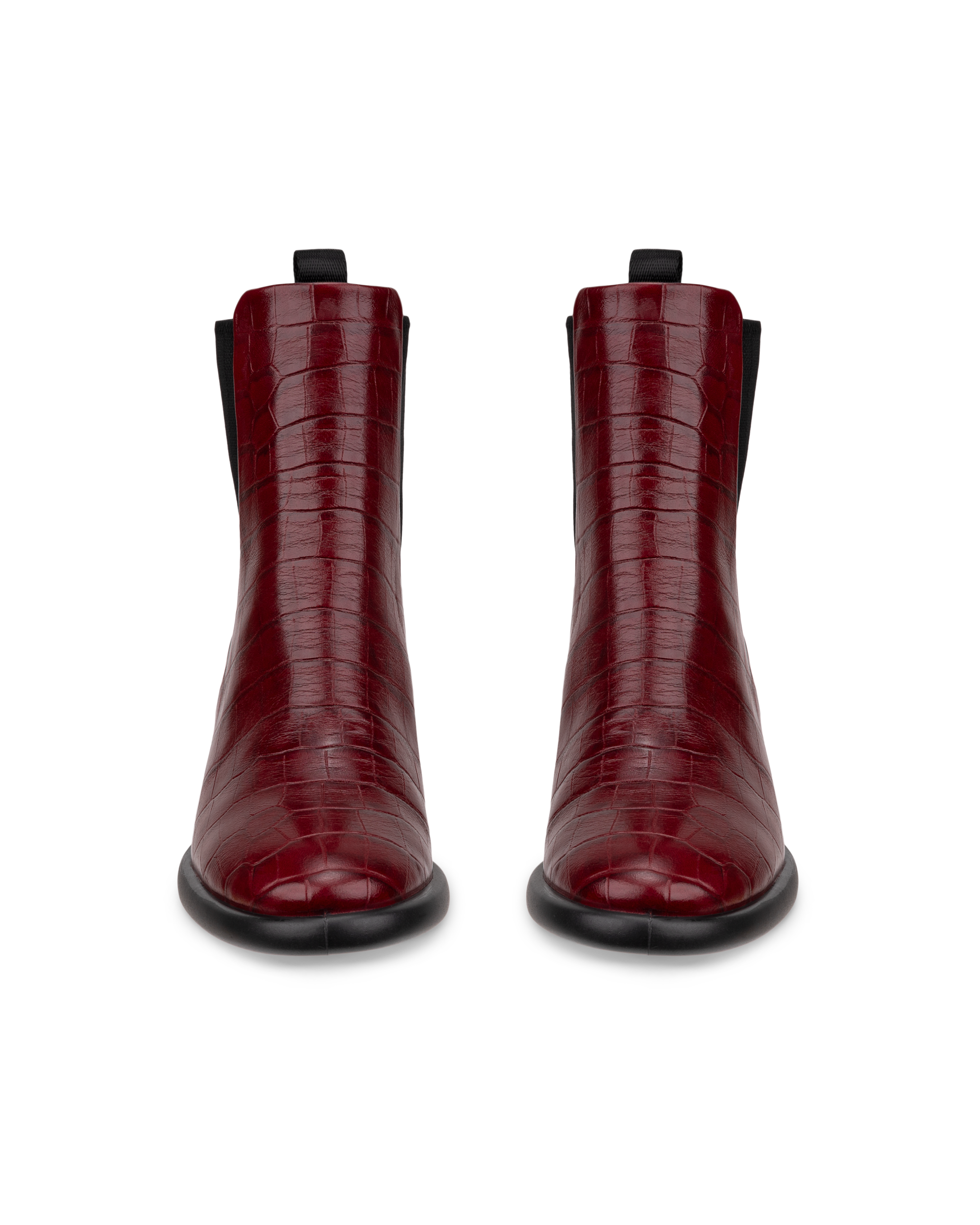 ECCO SCULPTED LX 55 WOMEN'S BOOT - Red - Front pair