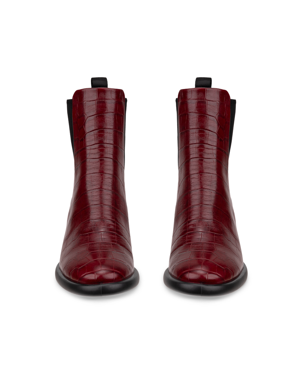 ECCO SCULPTED LX 55 WOMEN'S BOOT - Red - Front pair