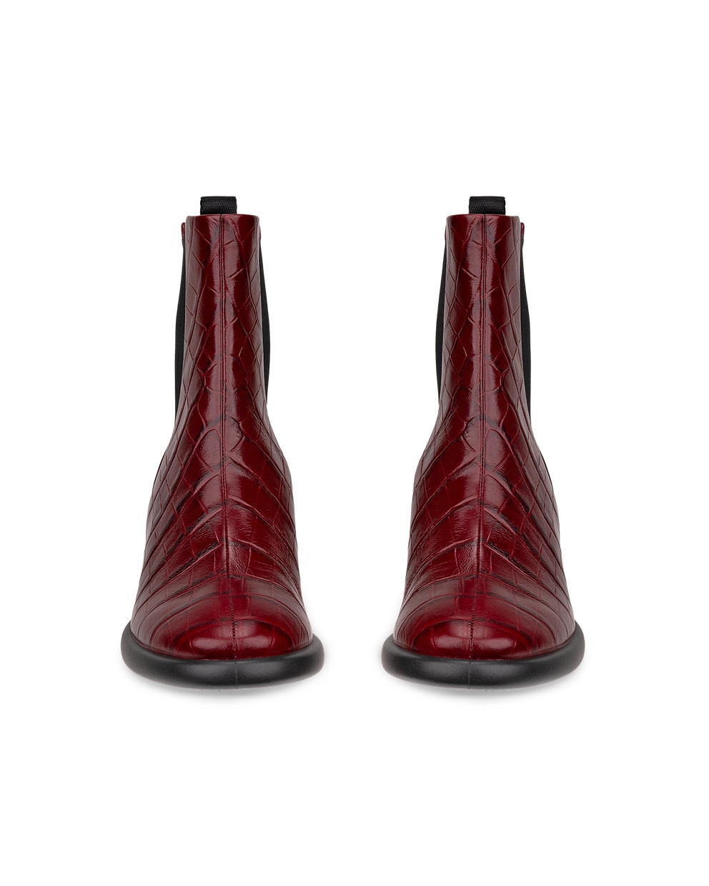 ECCO Sculp Lx 55 Chelsea Lea - Red - Front pair