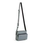 ECCO® Camera Bag Leather Crossbody Bag - Grey - Main