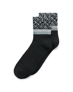 ECCO vibe wave ankle-cut socks logos