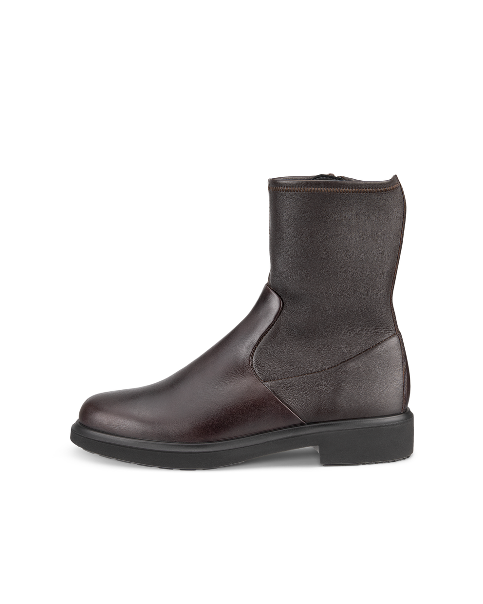 ECCO Metropole Amsterdam Pull On Stretch Boots - Brown - Outside