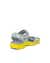 Men's ECCO® Offroad Yucatan Nubuck Walking Sandal - Grey - Back