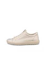 Women's ECCO® Soft 7 Leather Sneaker - Metallics - Outside