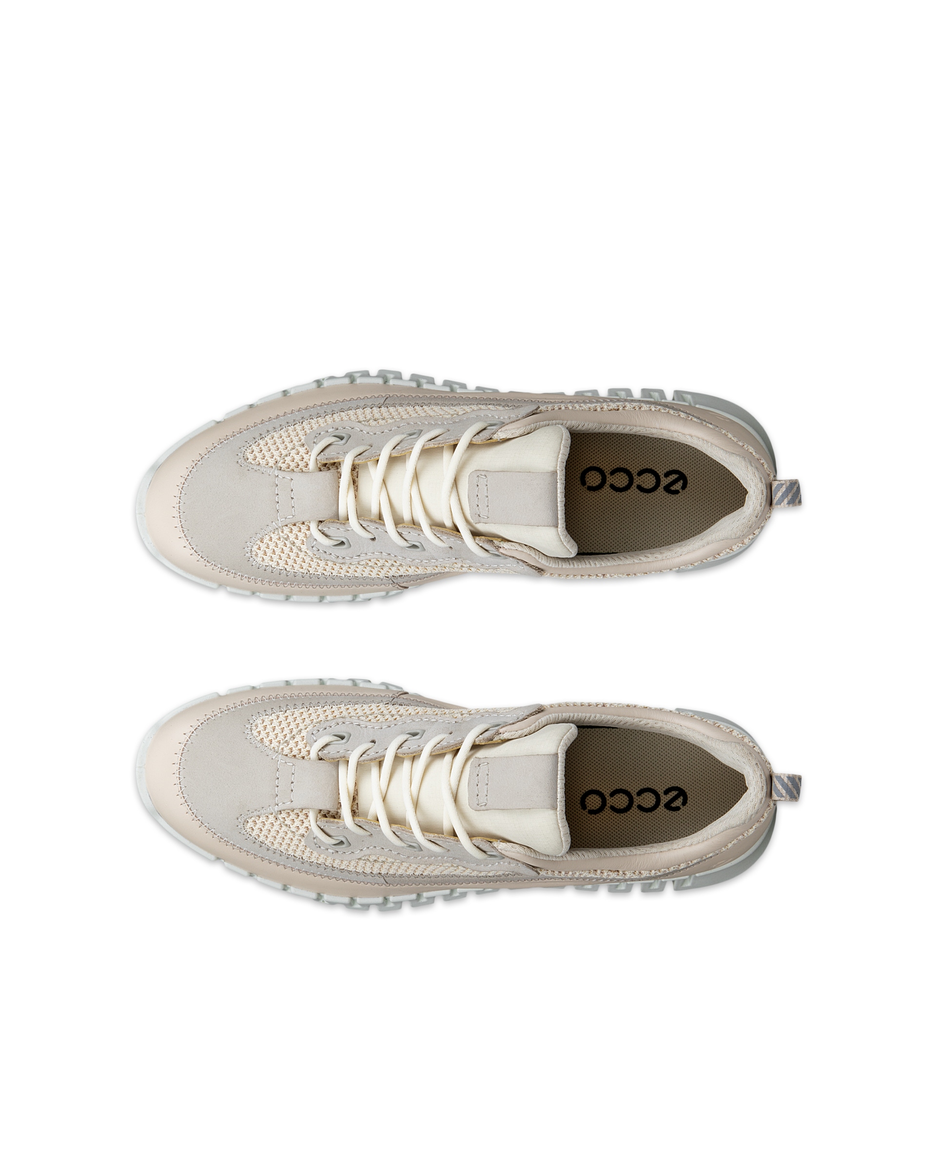 ECCO GRUUV W LEA/TEX - Beige - Top left pair