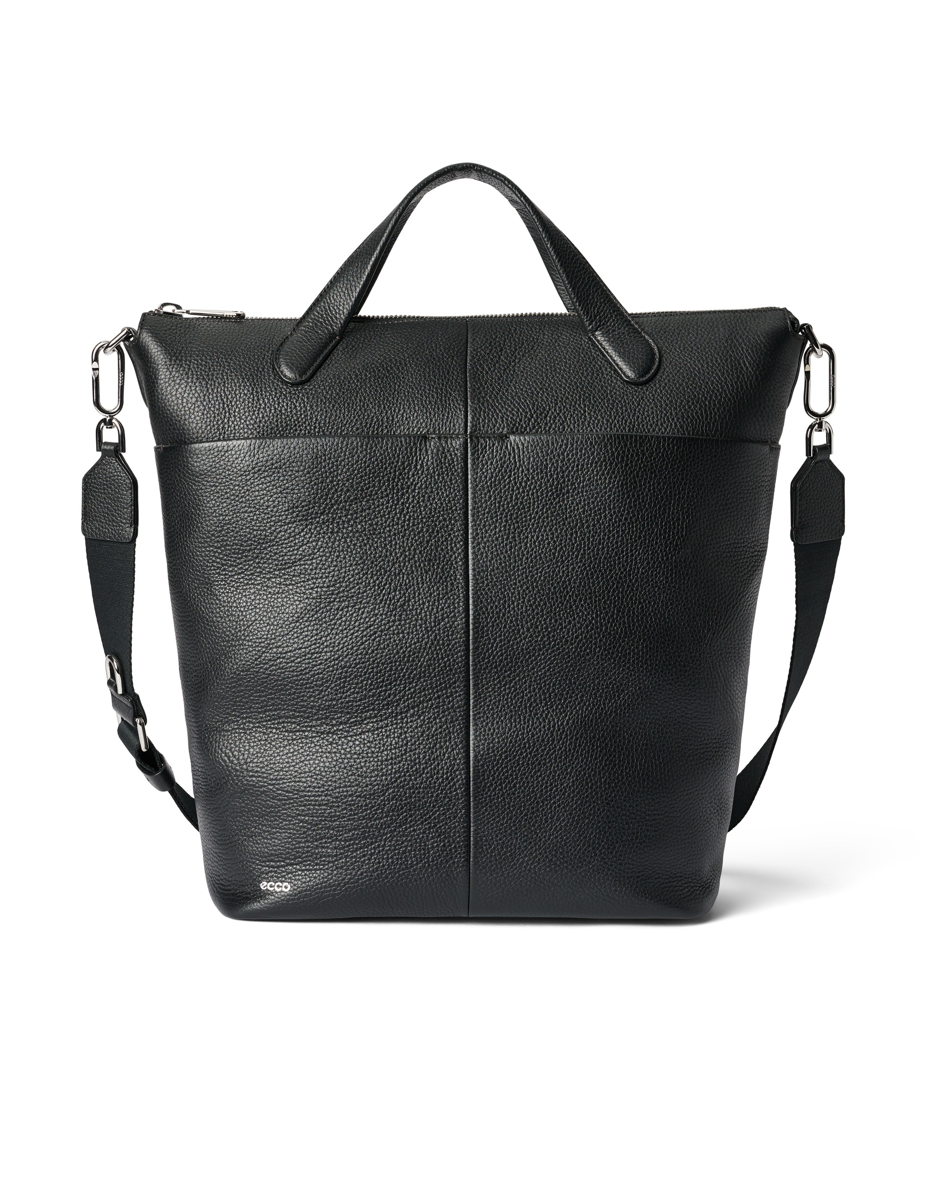 ECCO® Leather Tote Bag - Black - Main