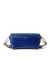 ECCO® Lock Wave Medium Pinch Leather Crossbody Bag - Blue - Back