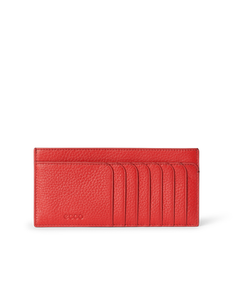 ECCO® Small Leather Wallet - Red - Main