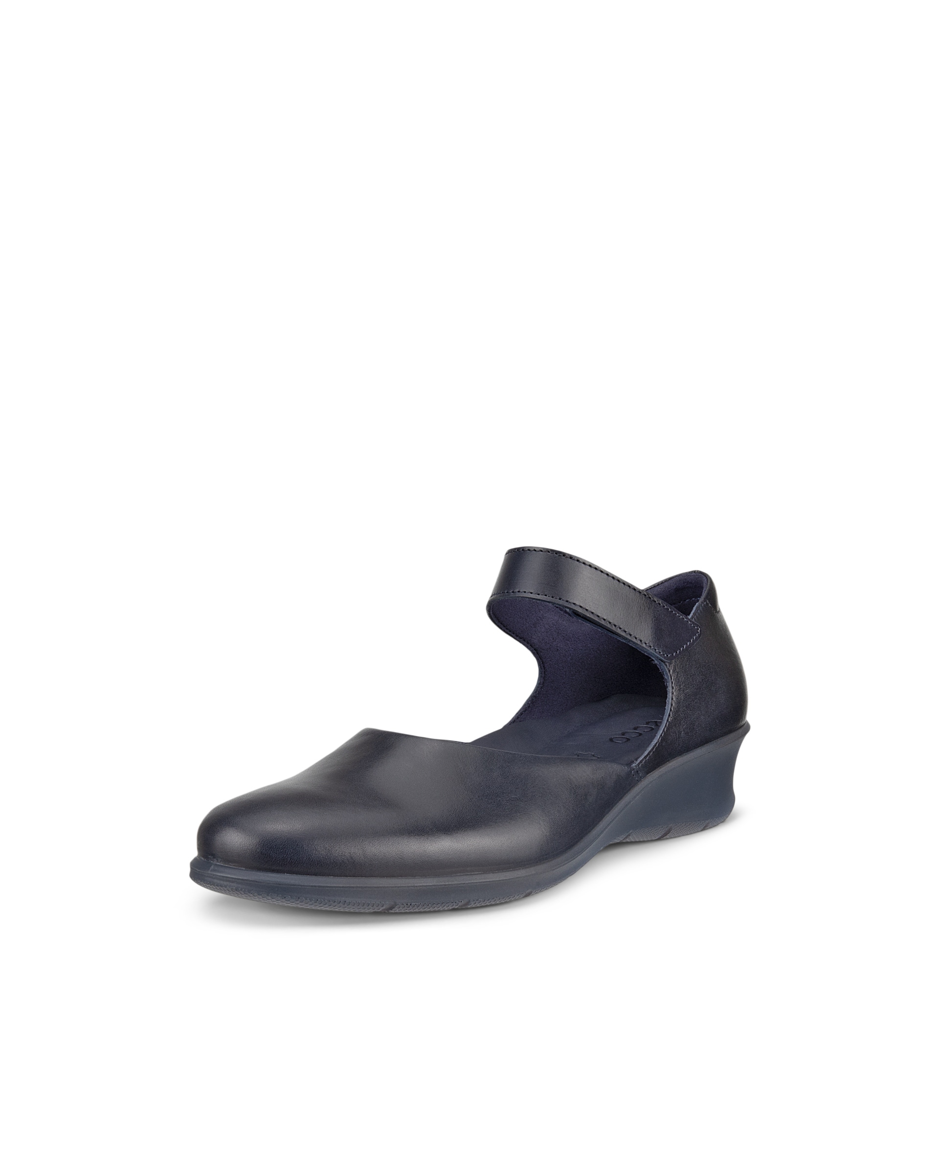 ECCO Women's Felicia Low Wedge Shoes - Blue - Main