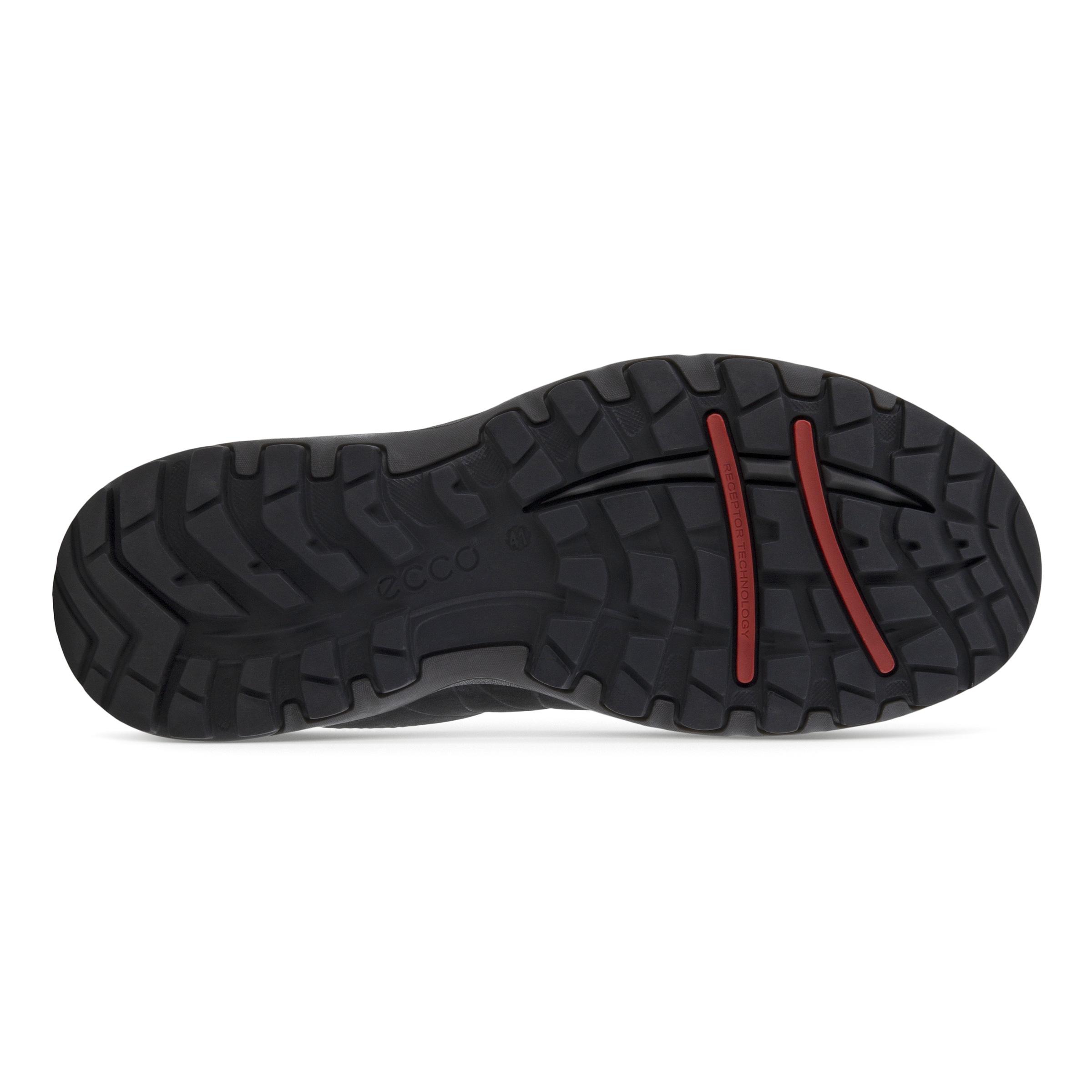 Zapatillas de senderismo Gore-Tex ECCO® Ulterra para hombre - Negro - Sole