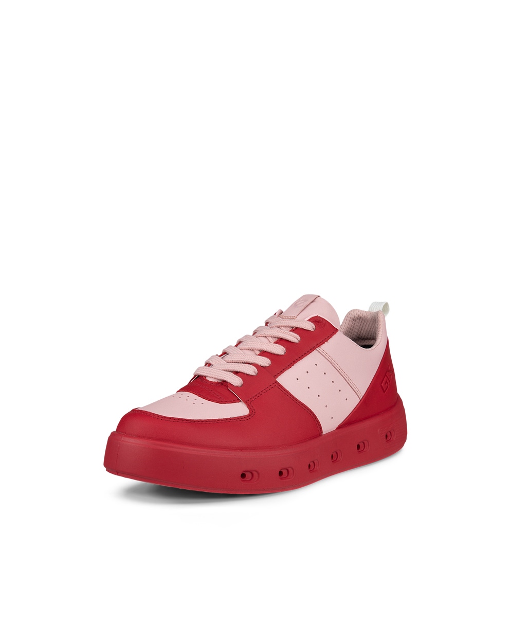 Women's ECCO® Street 720 Leather Gore-Tex Sneaker - Red - Main