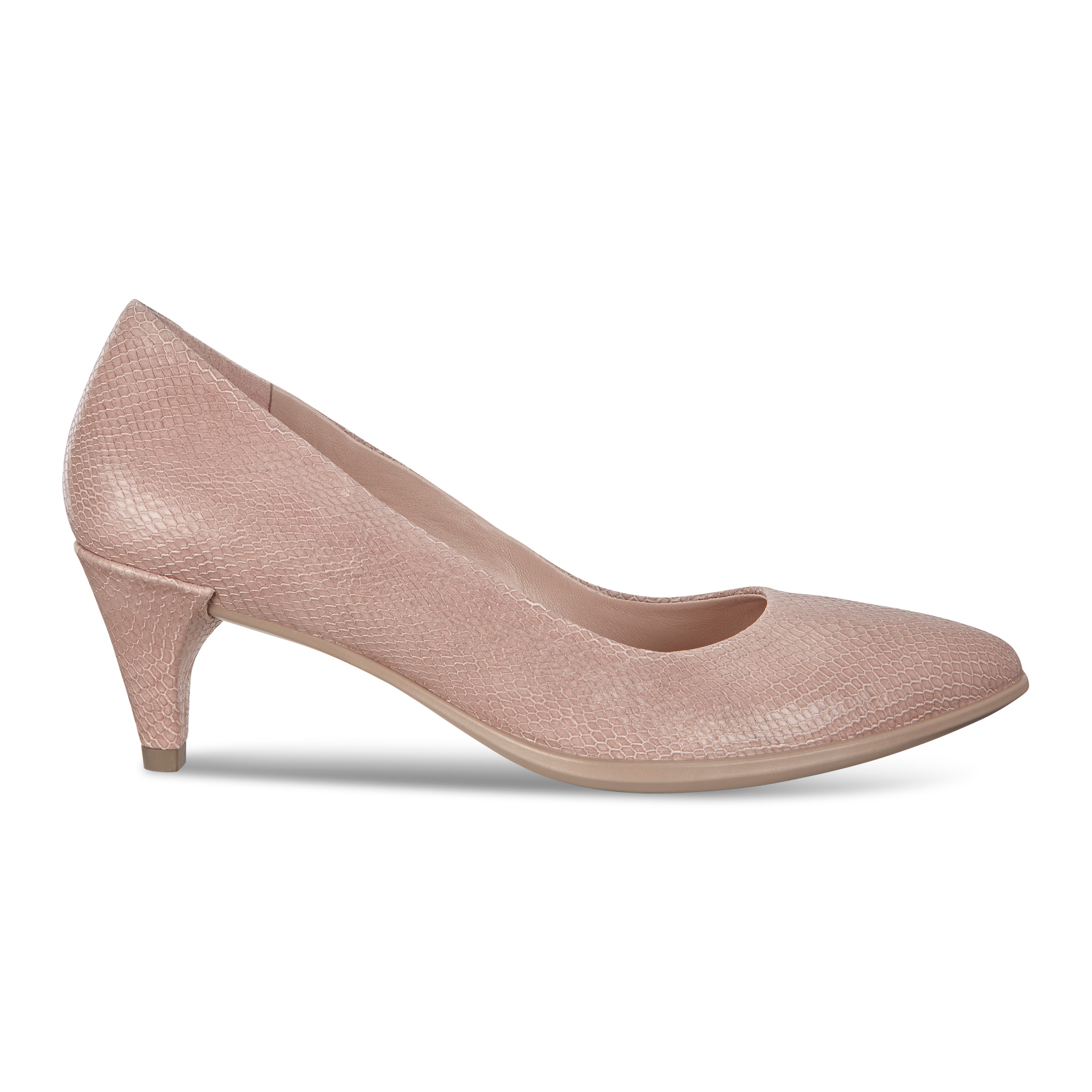 ECCO Shape 45 Women's Pointy Sleek Heels - Beige - Outside