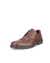 Men's ECCO® Helsinki 2 Nubuck Bike-Toe Derby Shoe - Brown - Main