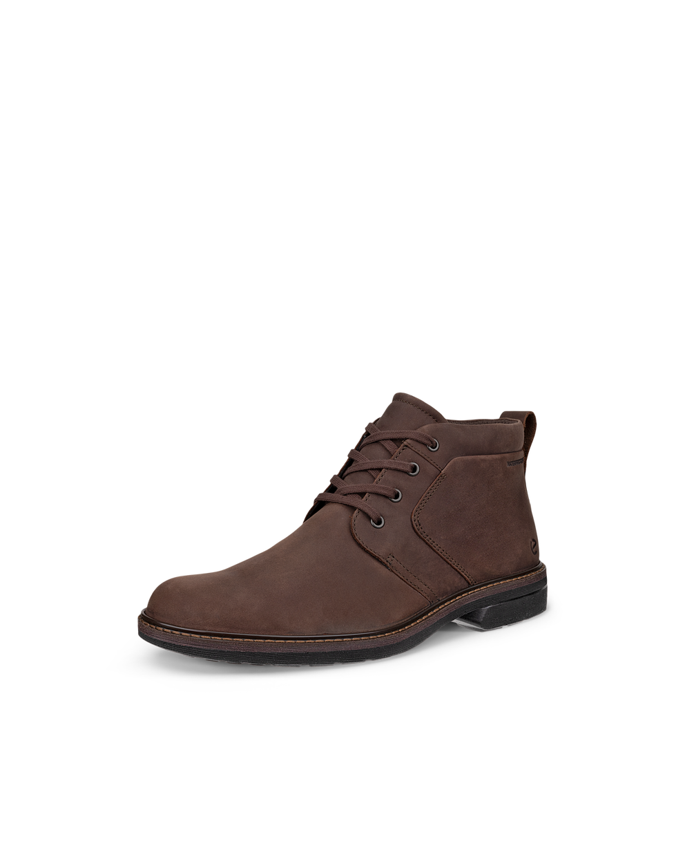 Men's ECCO® Turn II Nubuck Waterproof Ankle Boot - Brown - Main