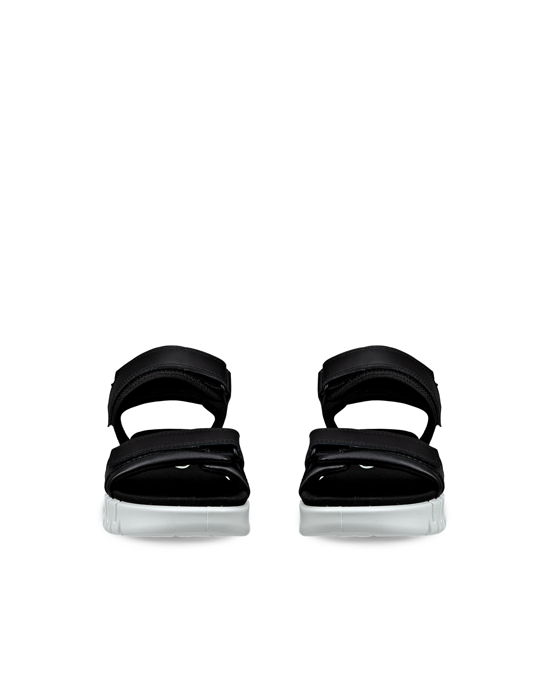 ECCO GRUUV SOL WOMEN'S SANDAL - Black - Front pair