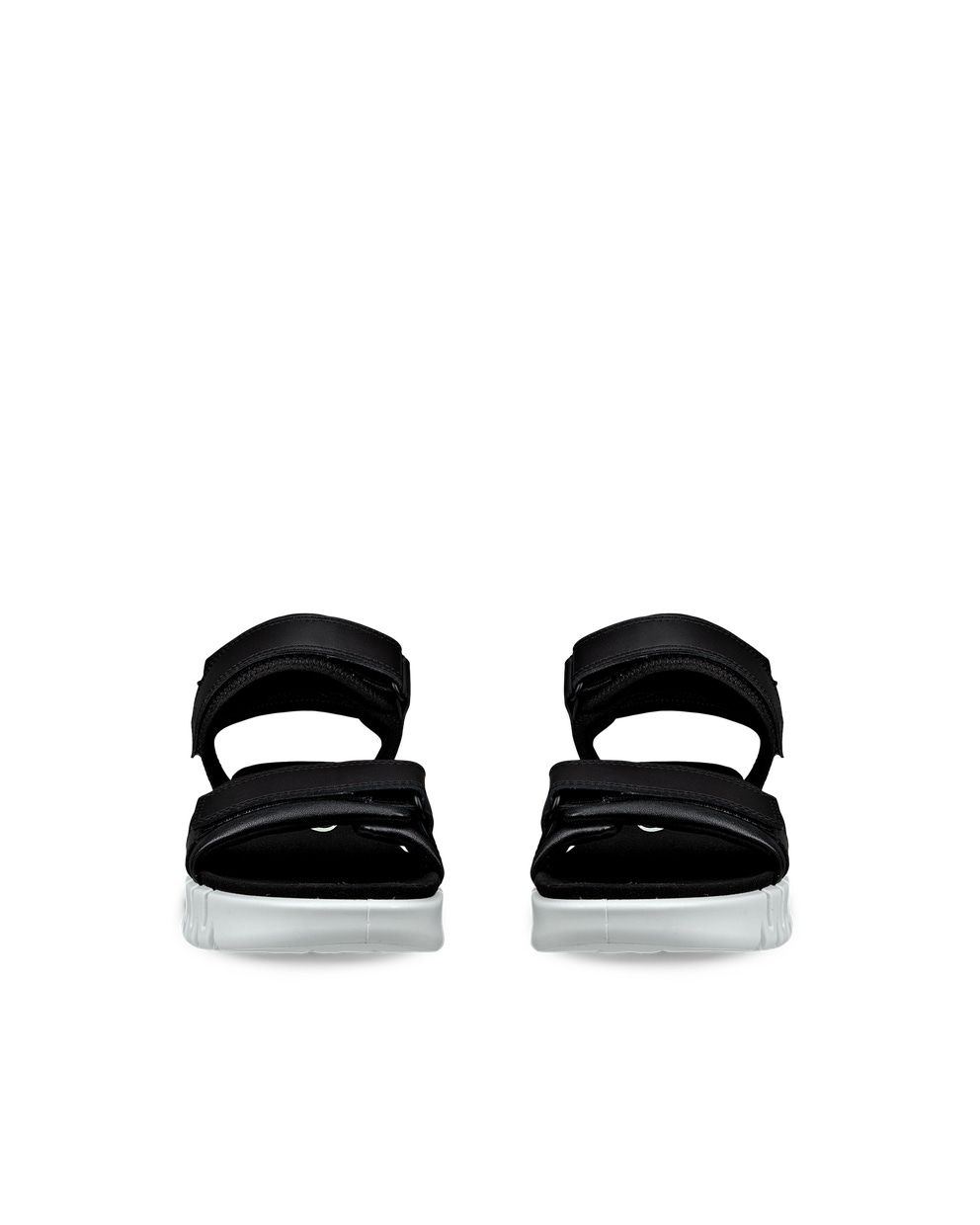 ECCO GRUUV SOL WOMEN'S SANDAL - Black - Front pair