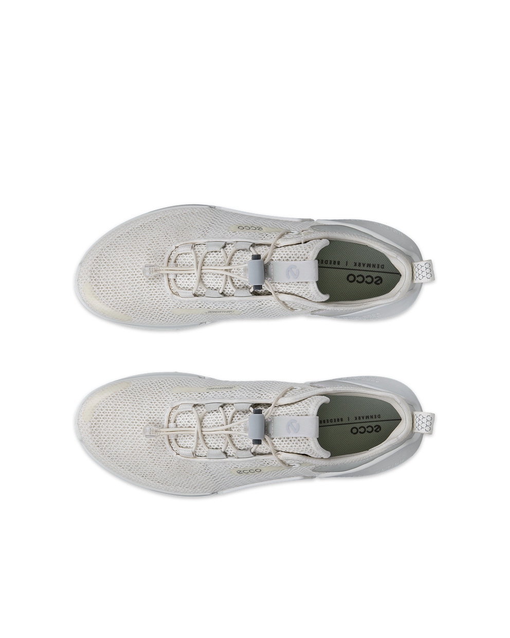 Women's ECCO® Biom 2.0 Textile Sneaker - White - Top left pair