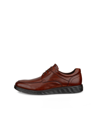 Zapatos Derby de piel ECCO® S Lite Hybrid para hombre - Marrón - Outside