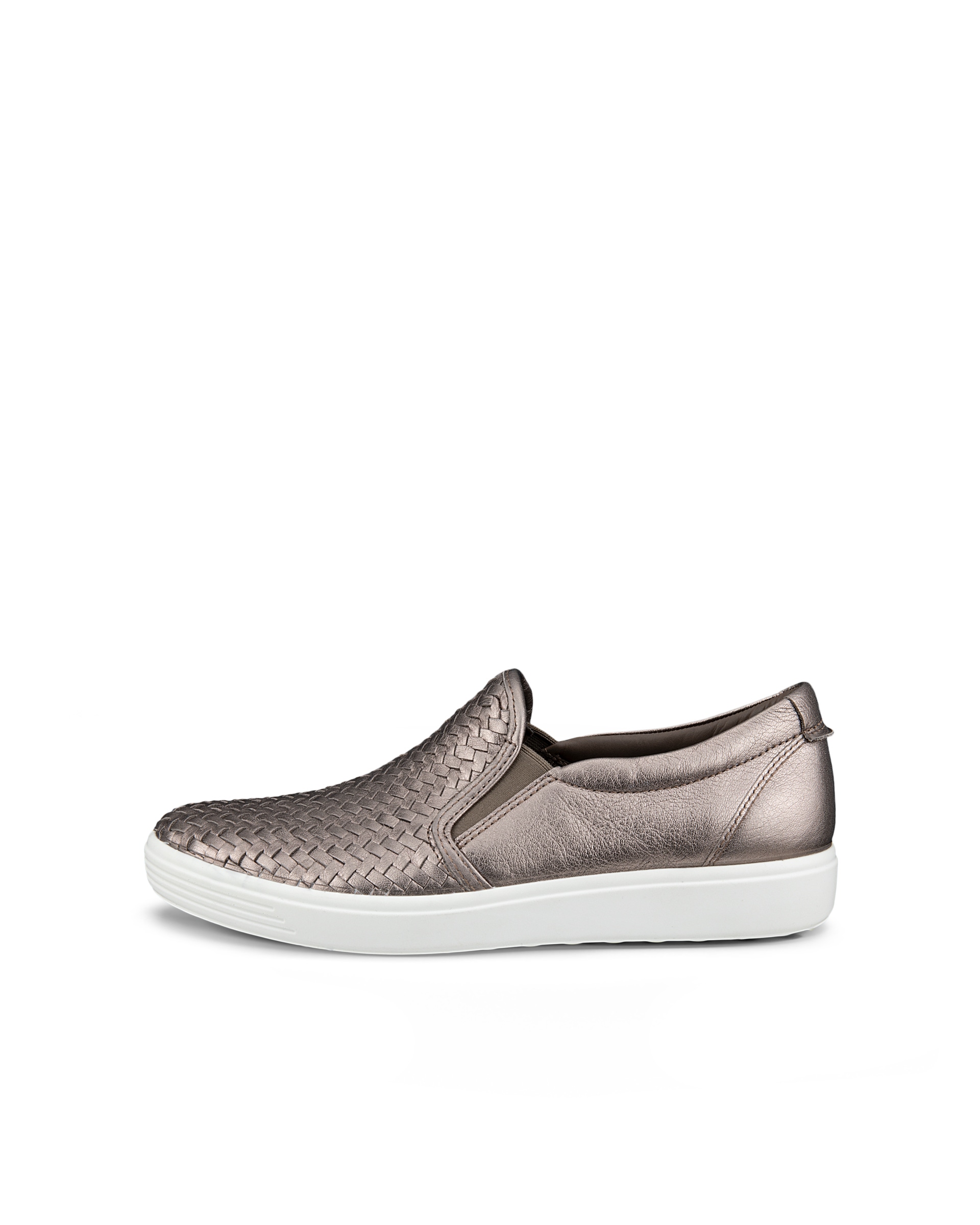 ECCO SOFT 7 WOMEN'S SLIP-ON - Metallics - Outside