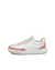 Zapatillas de piel ECCO® Street Court para mujer - Blanco - Outside