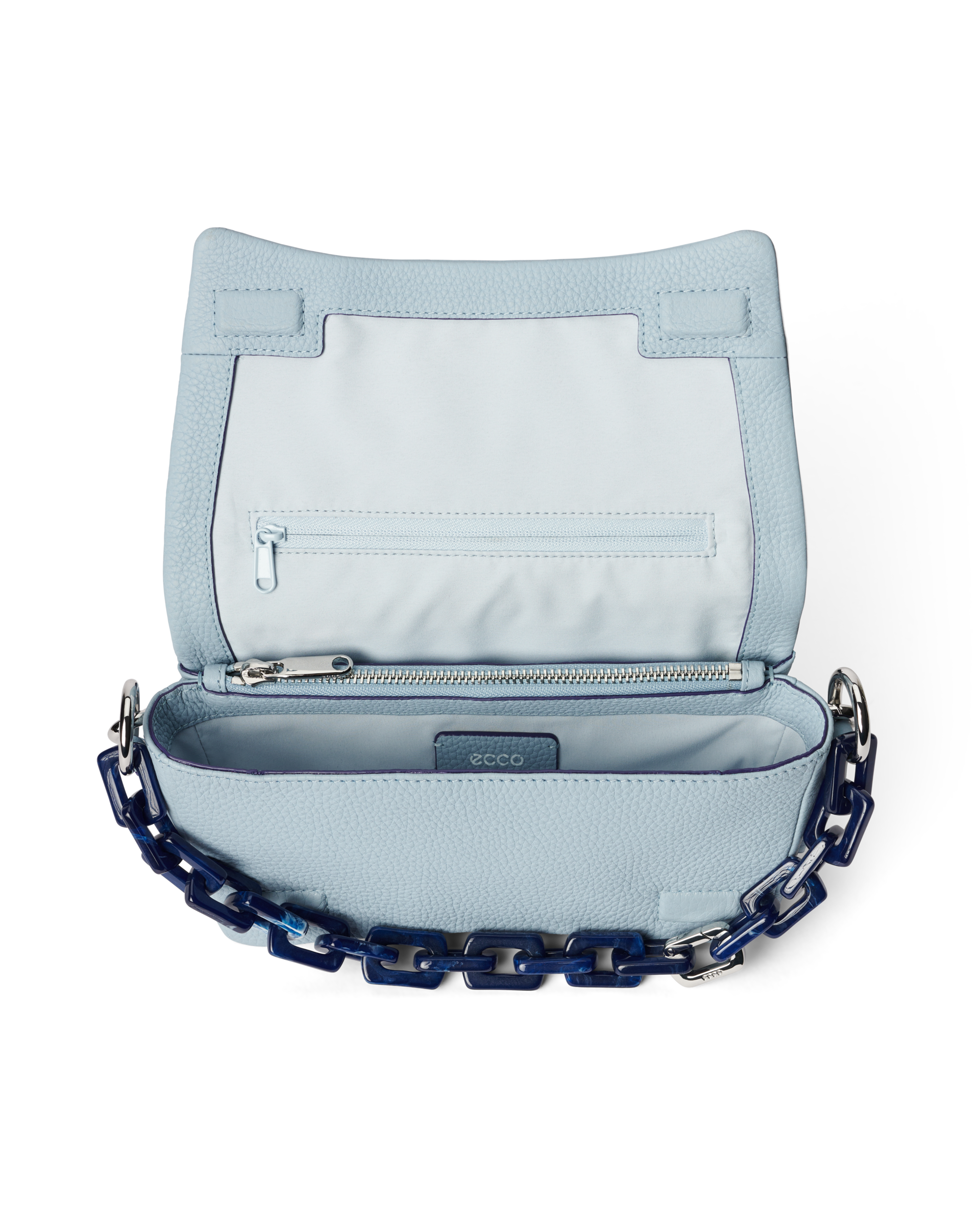 Pinch Bag M - Blue - Inside