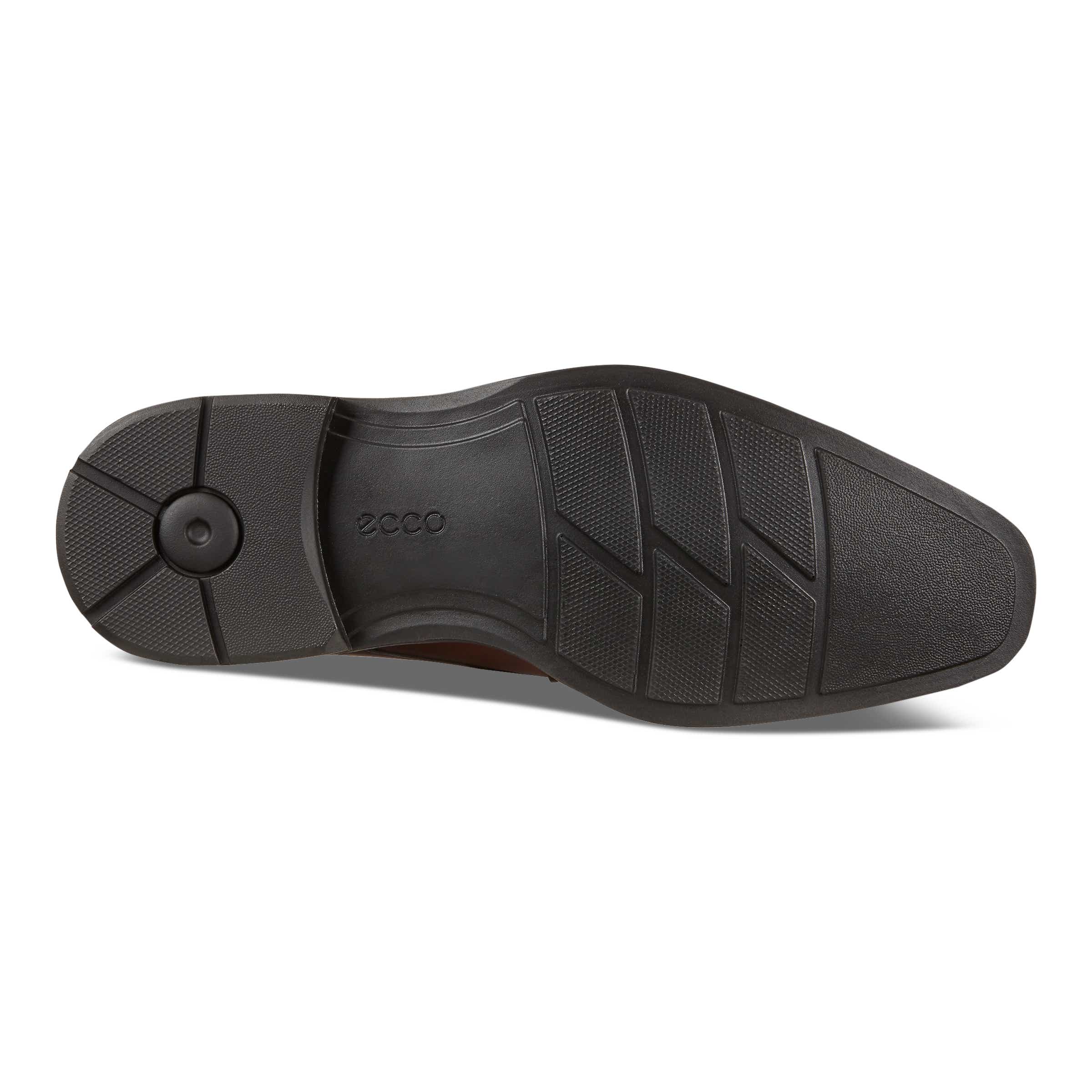 ECCO Calcan Slip On Men's Dress Shoes - Brown - Sole