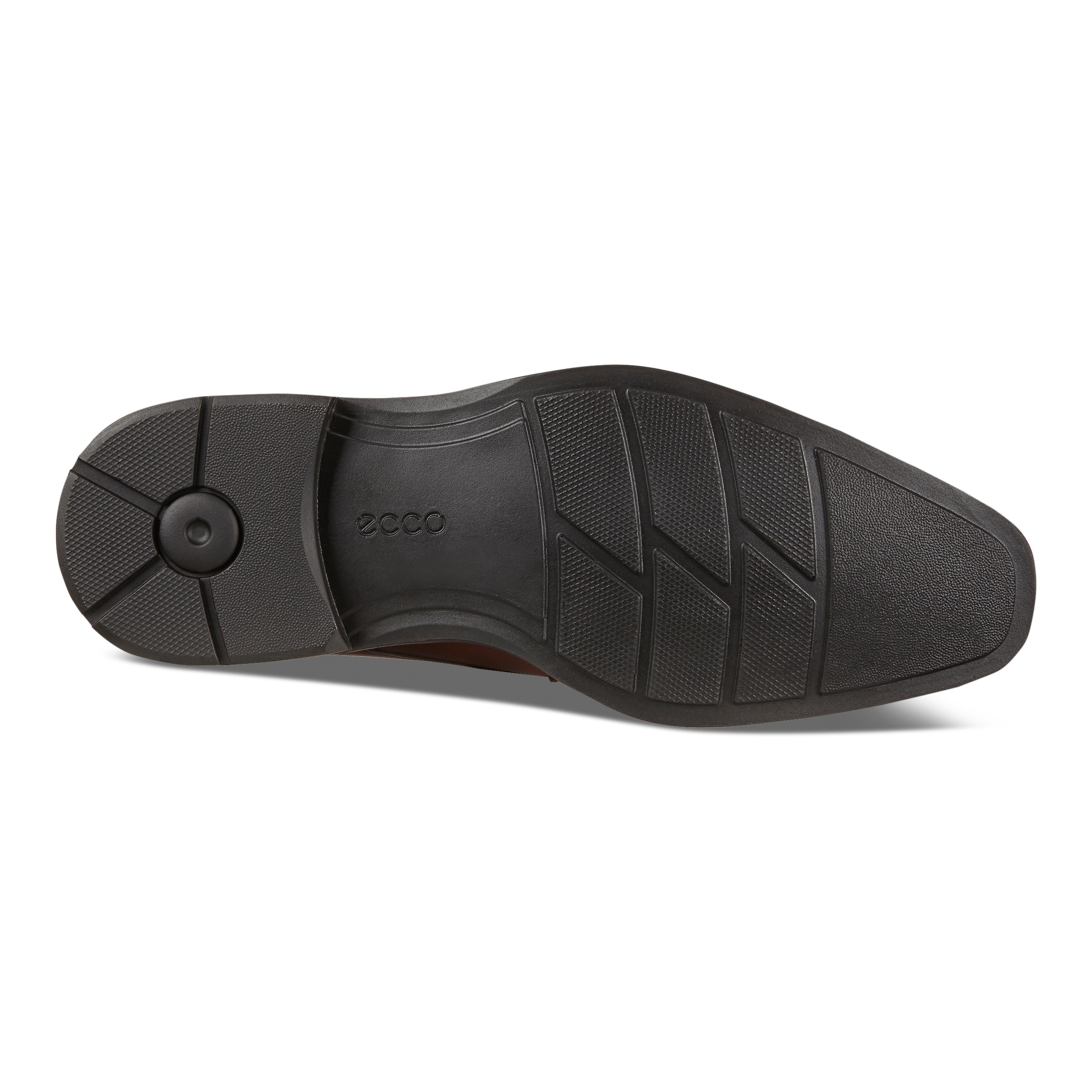ECCO Calcan Slip On Men's Dress Shoes - Brown - Sole