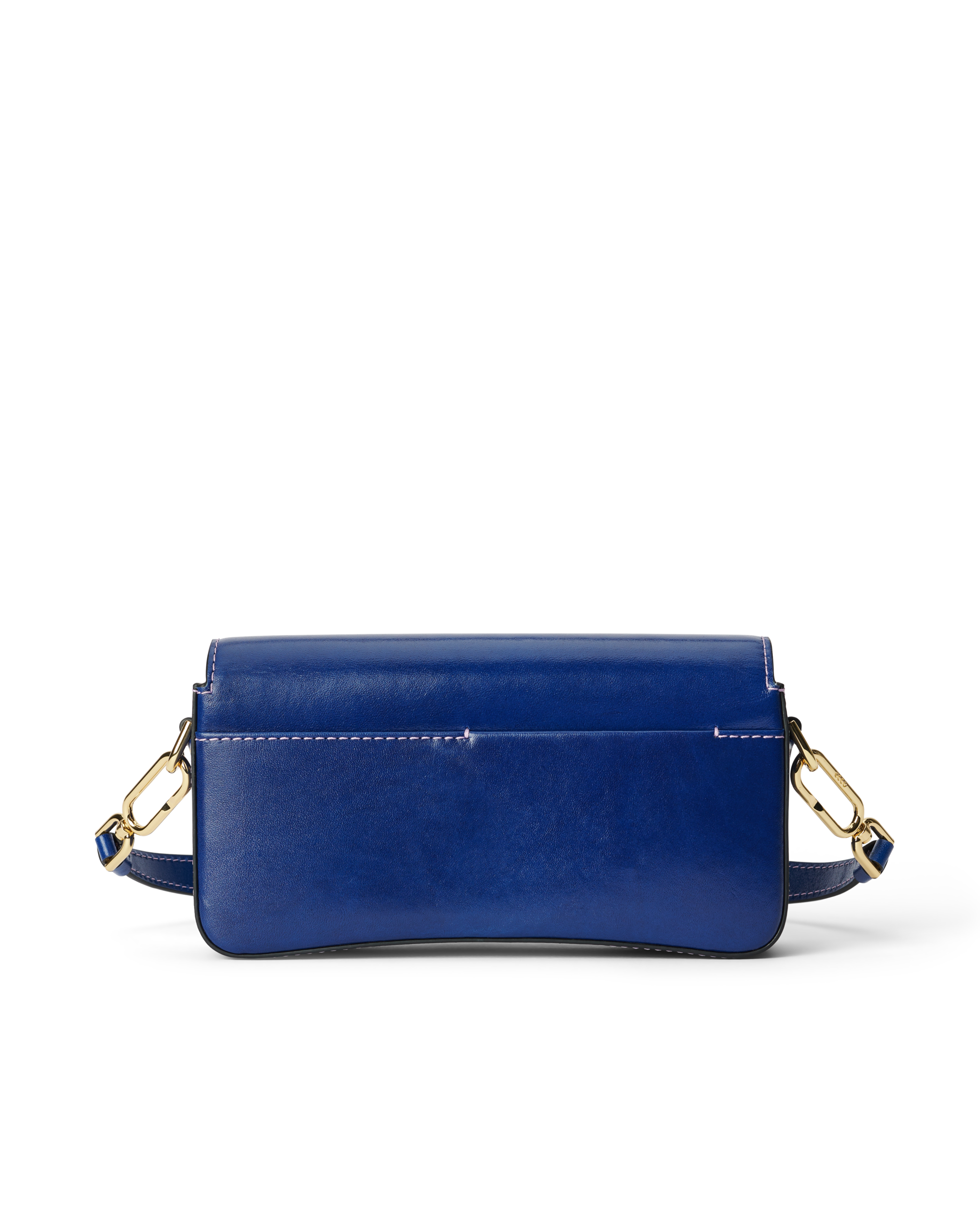 Bolso de hombro piel ECCO® Pinch - Azul - Back