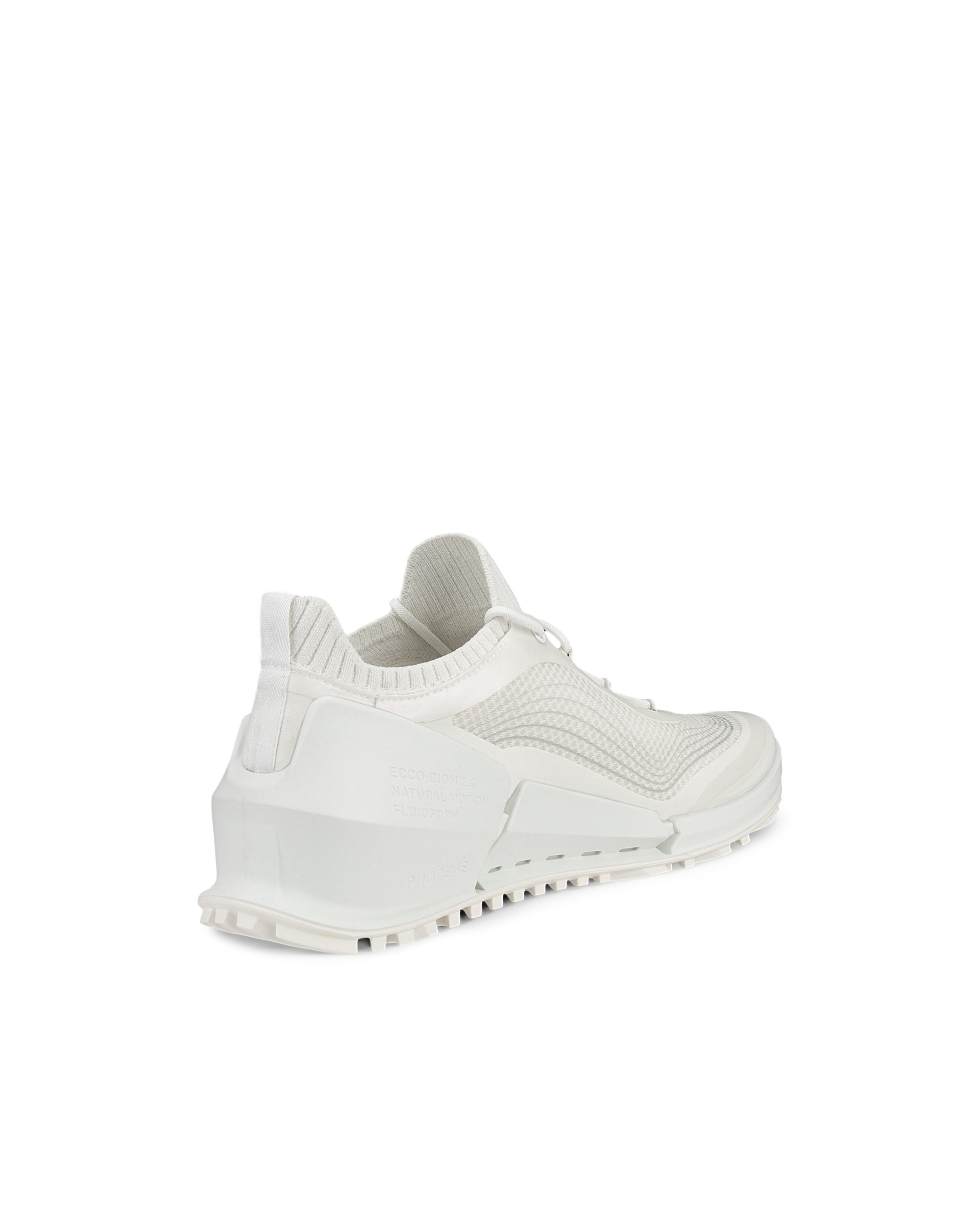 ECCO® Biom 2.0 baskets en toile pour femme - Blanc - Back