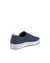 Men's ECCO® Soft 7 Nubuck Sneaker - Blue - Back