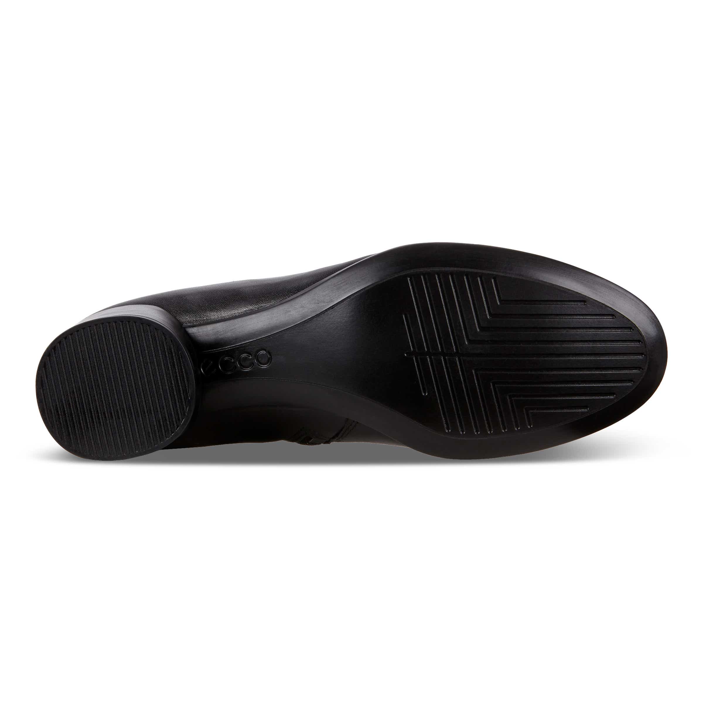 Botines de piel ECCO® Shape 35 Mod Block para mujer - Negro - Sole