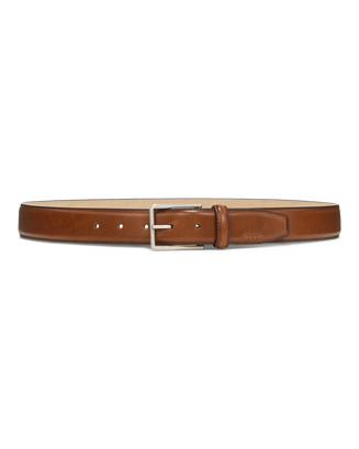 Men's ECCO® Leather Belt - Brown - Main