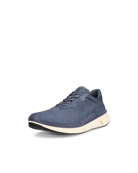 Men s ECCO Biom 2.2 Nubuck Sneaker Blue