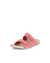 Women's ECCO® Cozmo Nubuck Two Strap Sandal - Pink - Main