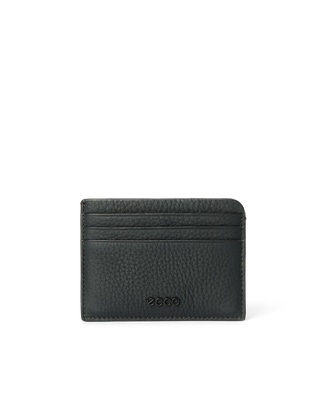 ECCO® Leather Card Case - Black - Main