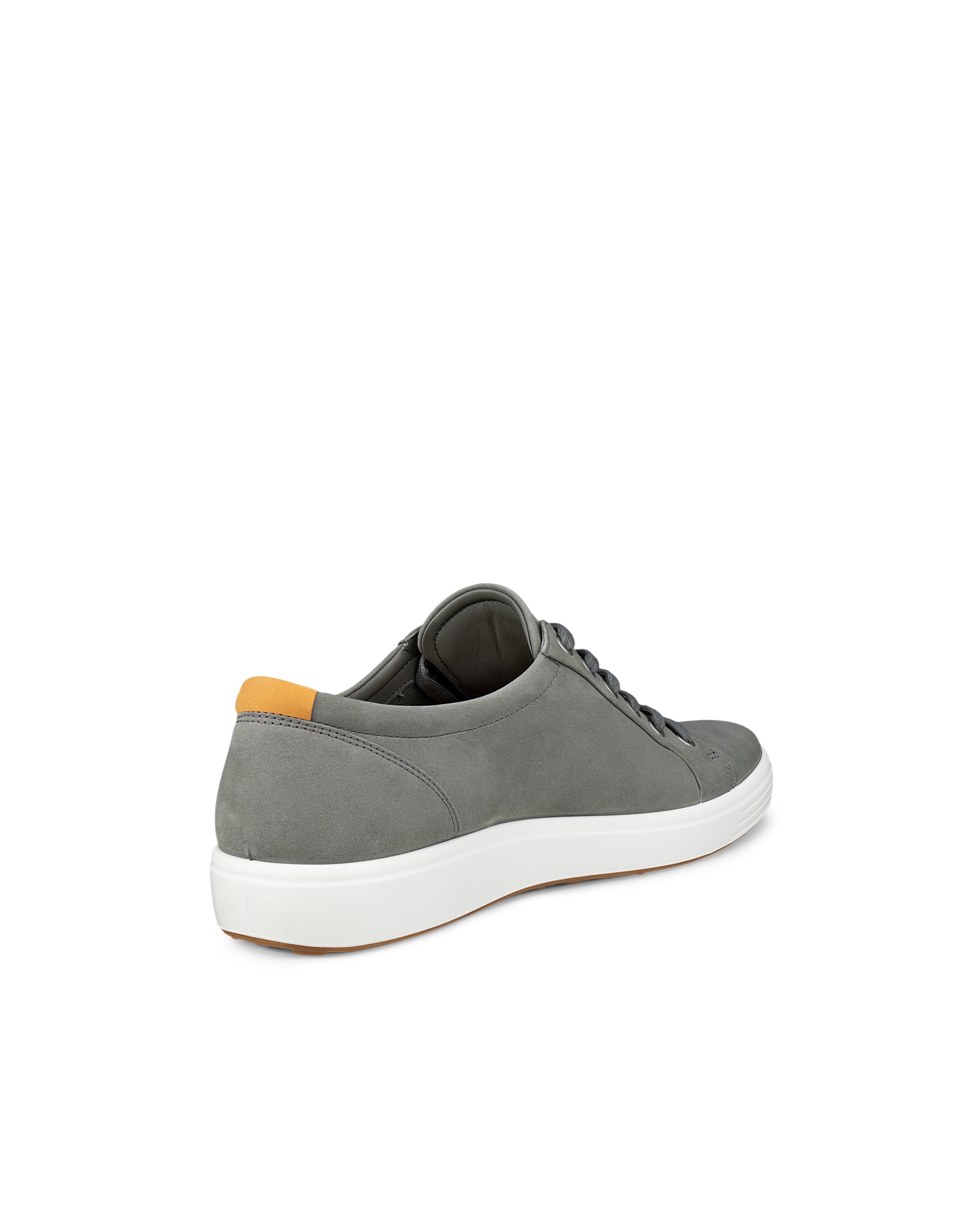 ECCO SOFT 7 M SHOE LACE UP - Gris - Back
