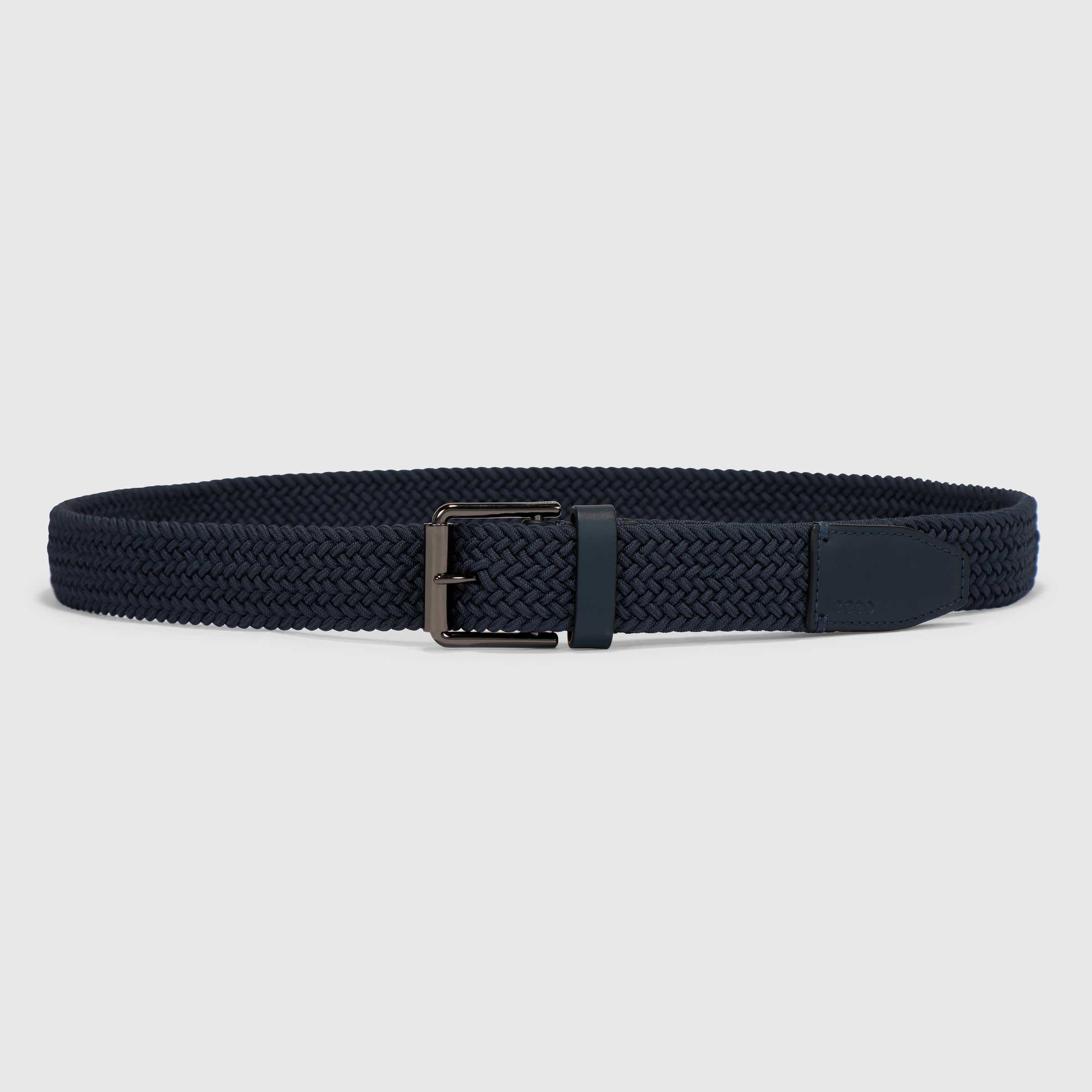 ECCO Belts Formal Braided メンズ テキスタイルフォーマルメッシュベルト - ブルー - Main