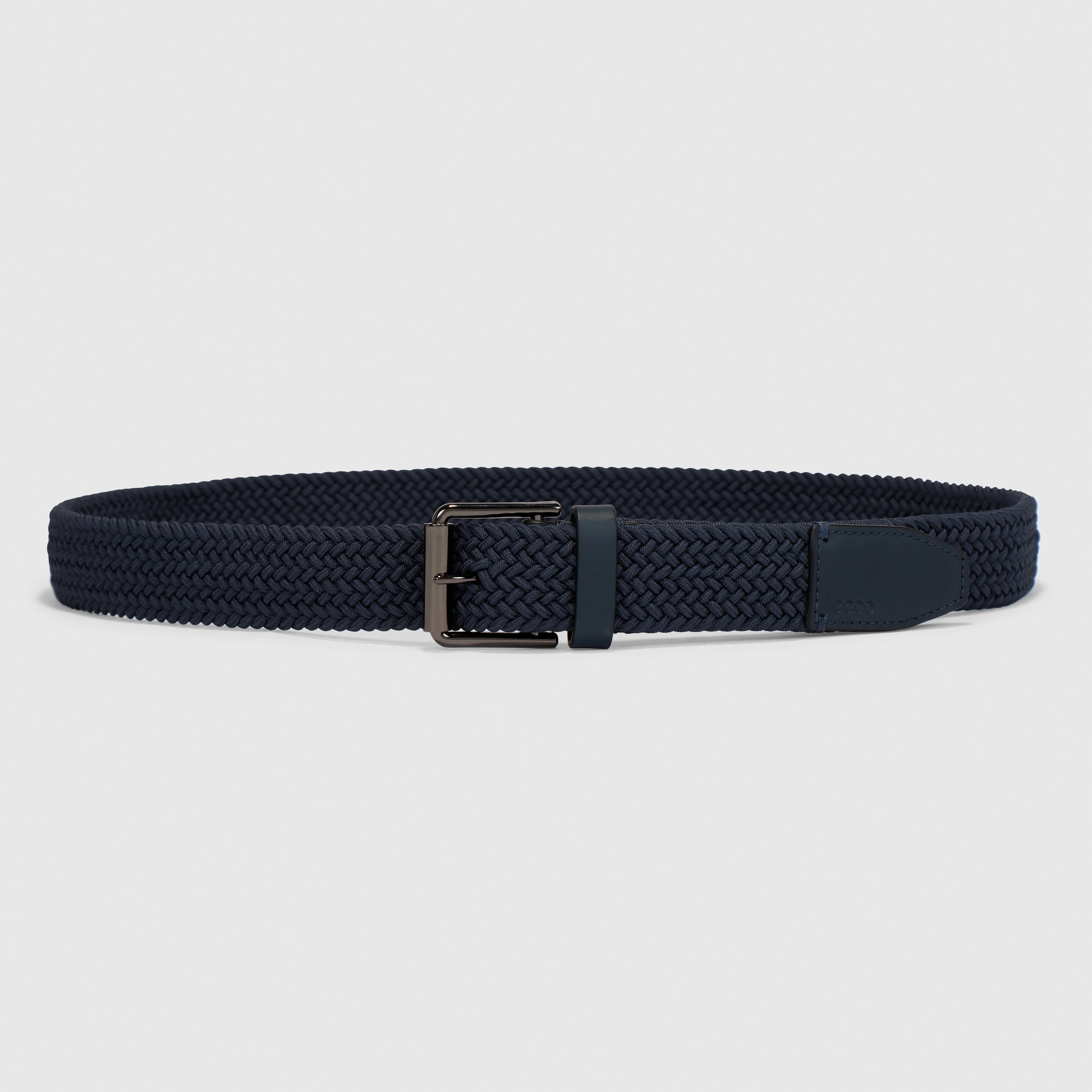 ECCO Belts Formal Braided メンズ テキスタイルフォーマルメッシュベルト - ブルー - Main