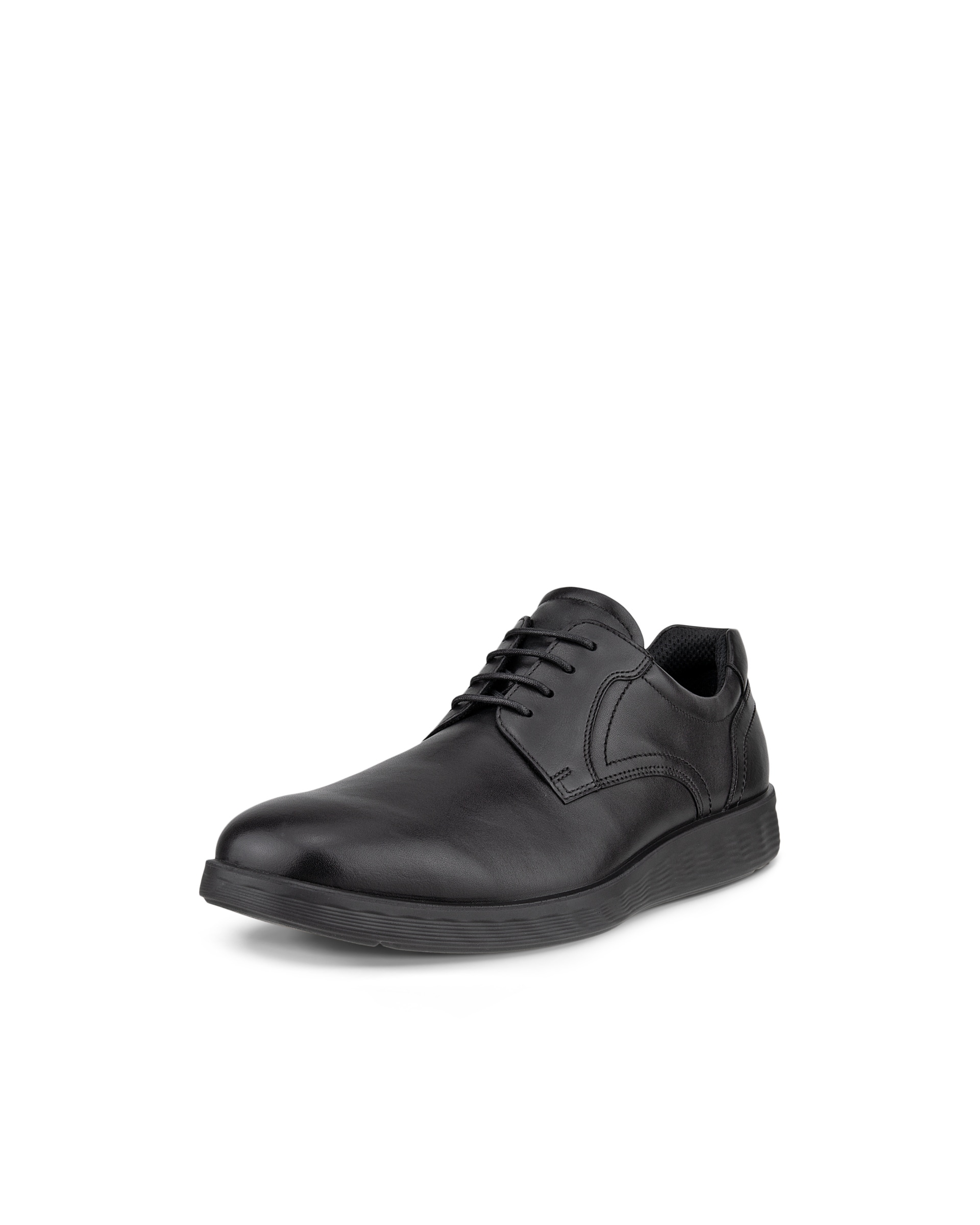 Men's ECCO® S Lite Hybrid Leather Derby Shoe - Black - Main