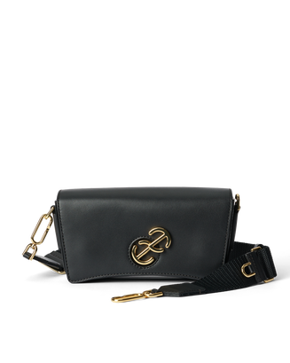 ECCO® Lock Wave sac bandoulière cuir - Noir - Main