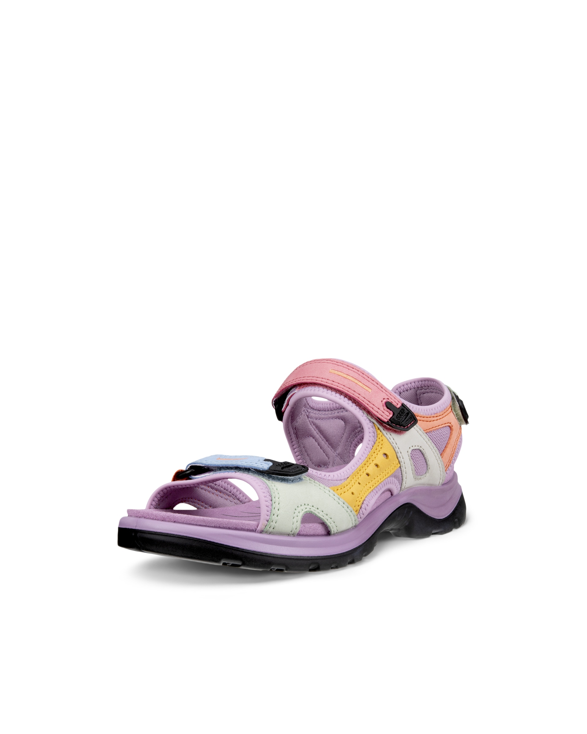 Women's ECCO® Offroad Leather Hiking Sandal - Multicolor - Main