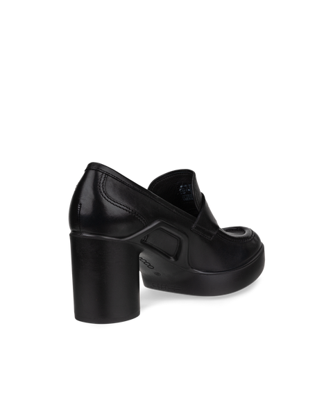 ECCO Shape Sculpted-motion 55 Womens Platform Loafers - Black - Back