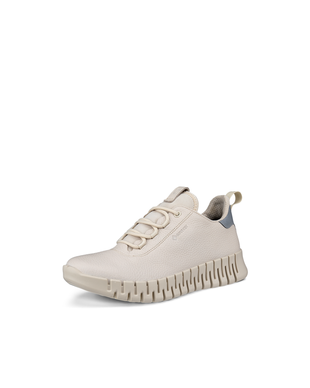 Women's ECCO® Gruuv Leather Gore-Tex Sneaker - Beige - Main