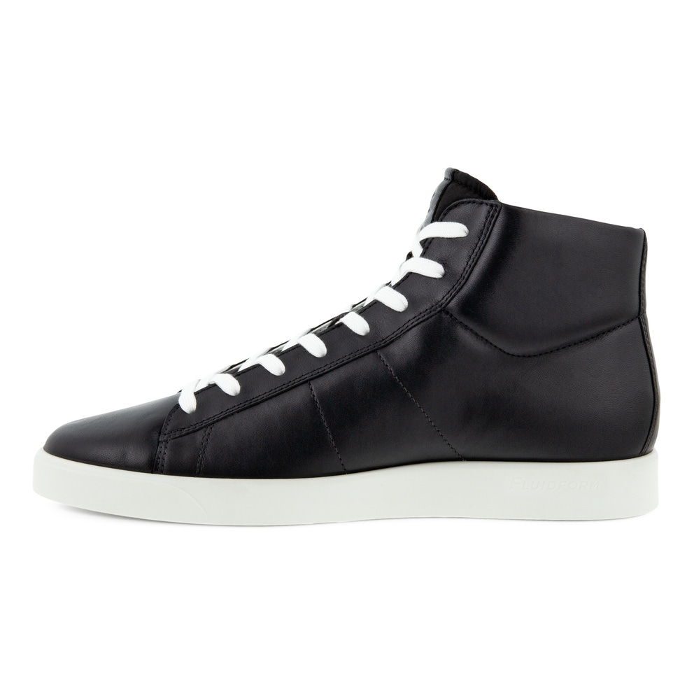 ECCO Men's Street Lite Sneaker - Black - Inside