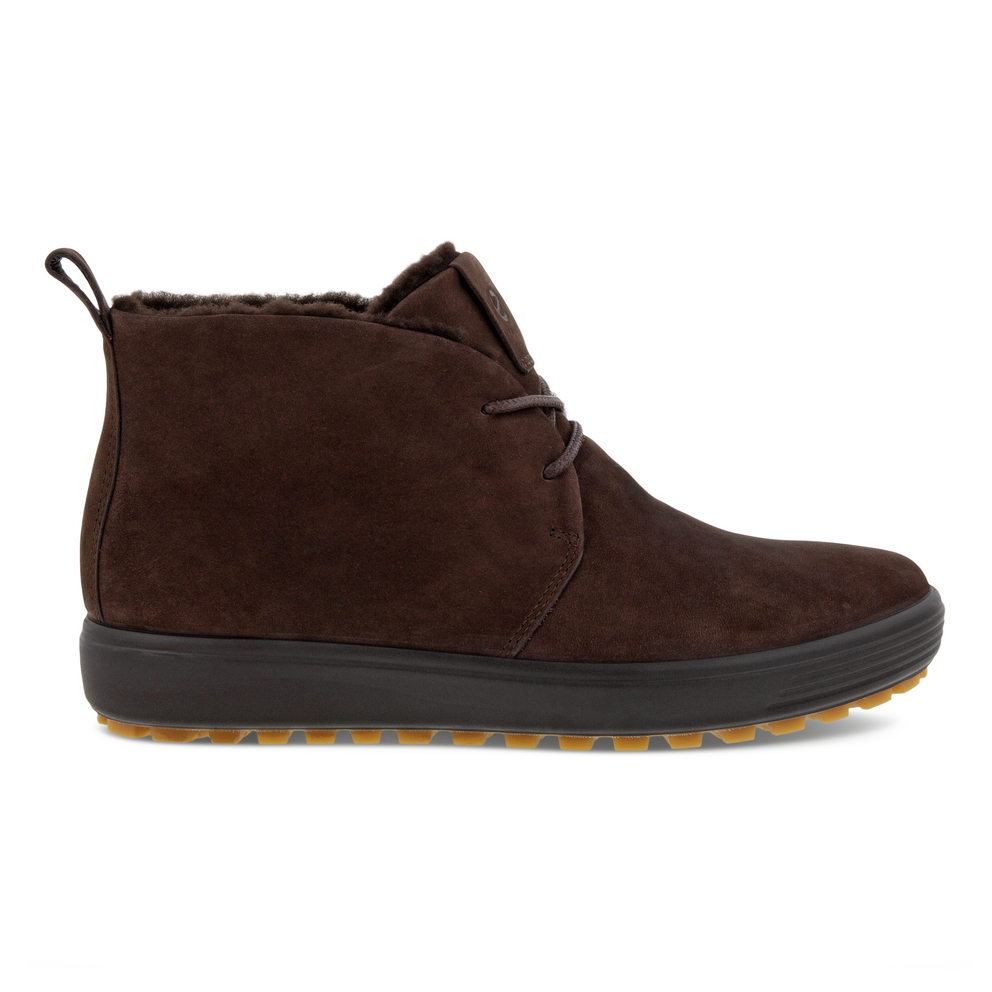 ECCO Soft 7 Tred Women's Fleece-lined Chukka Boot - Brown - Outside