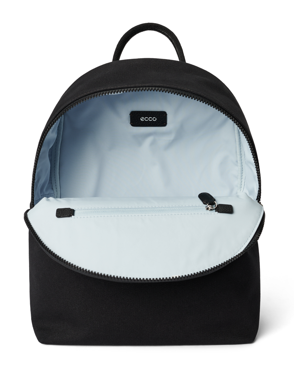 ECCO® Small Textile Backpack - Black - Inside