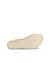 Women's ECCO® Damara Nubuck Flat Sandal - Beige - Sole