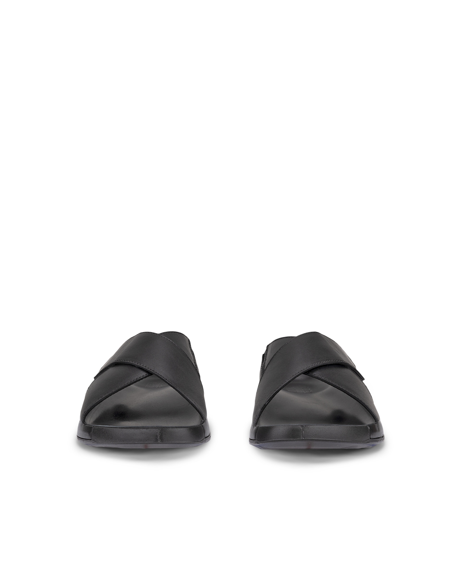 ECCO COZMO MEN'S SANDAL - Black - Front pair