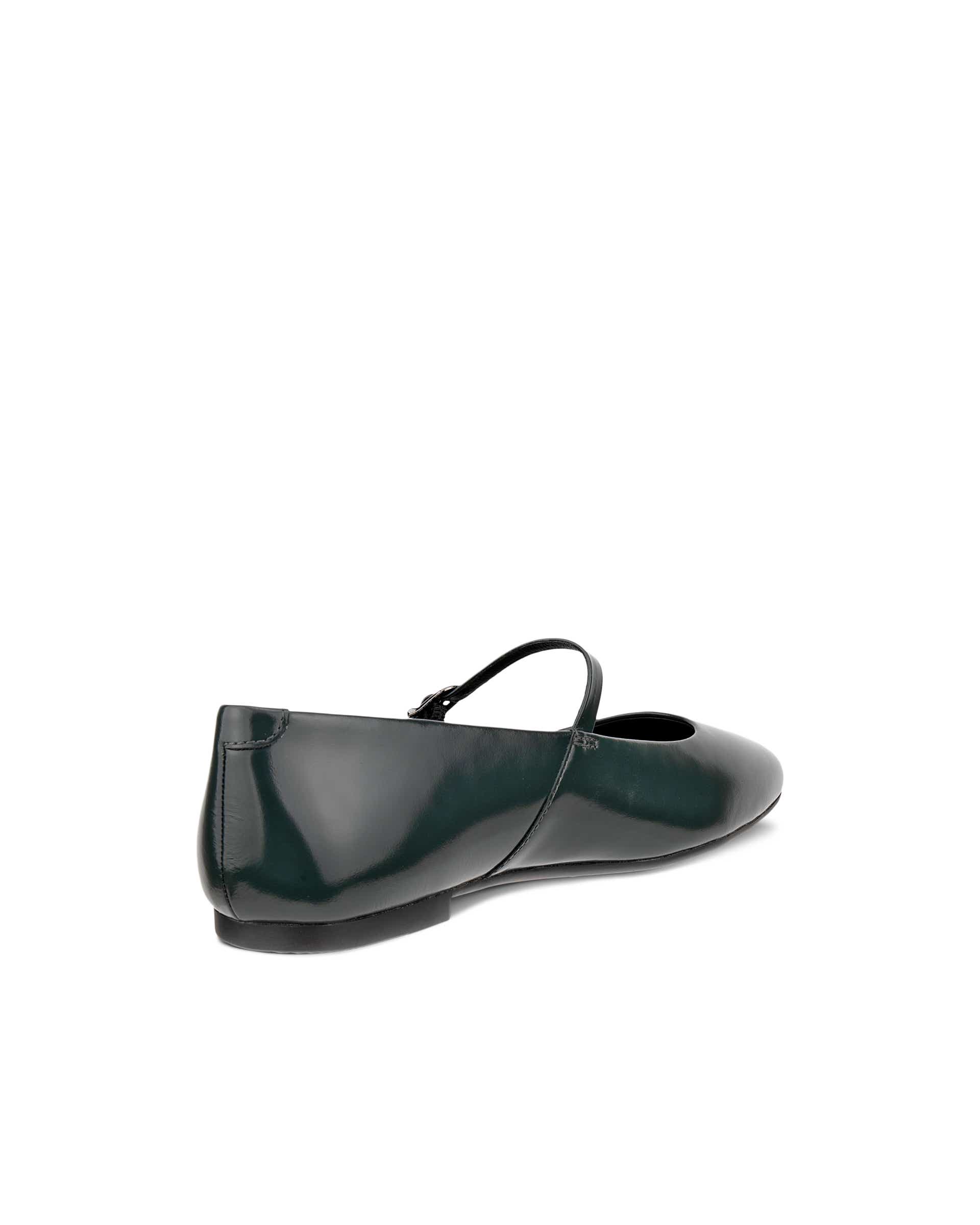 Sabrinas couro mulher ECCO® MARGOT - Verde - Back