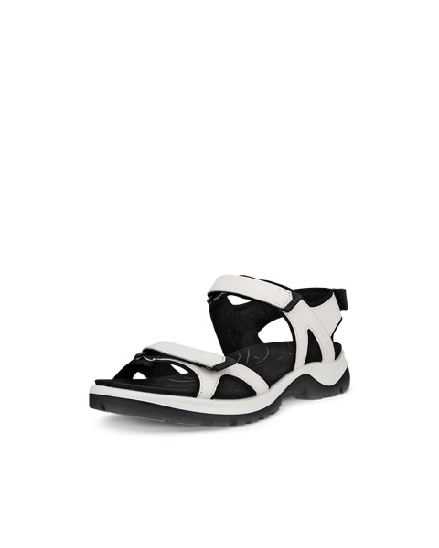 Women's ecco white sandals hotsell